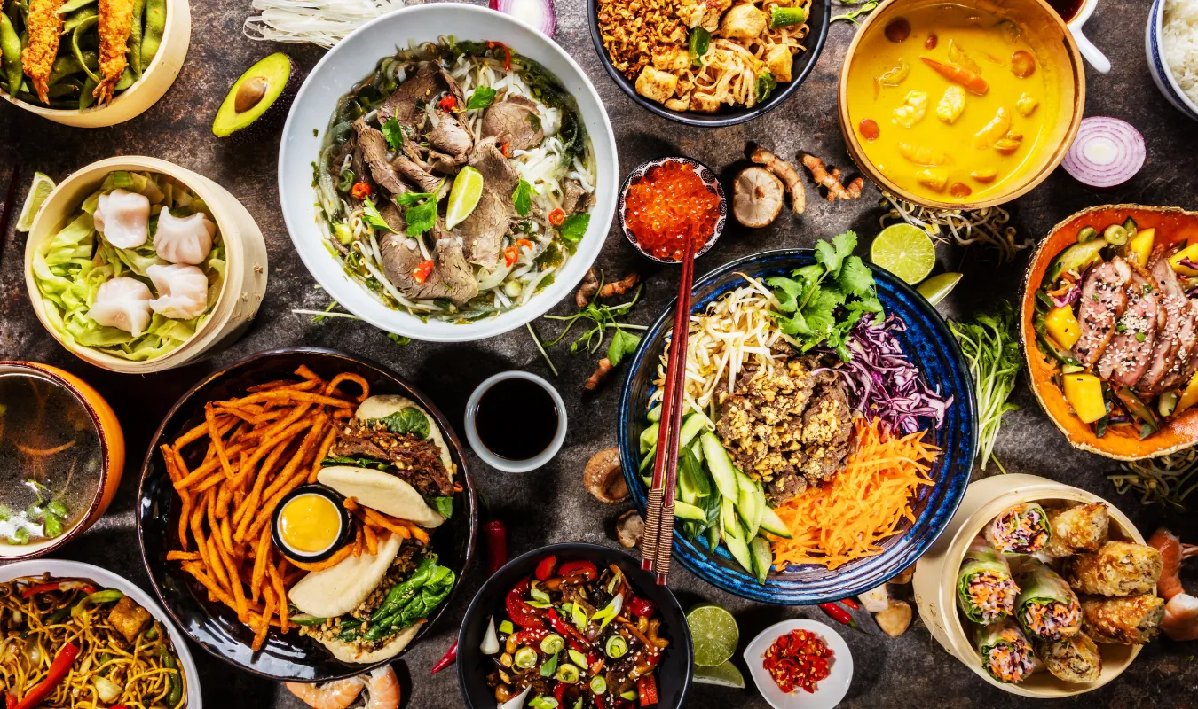A week of chef-prepared bowls — protein, vegetables and grains portioned for the fridge