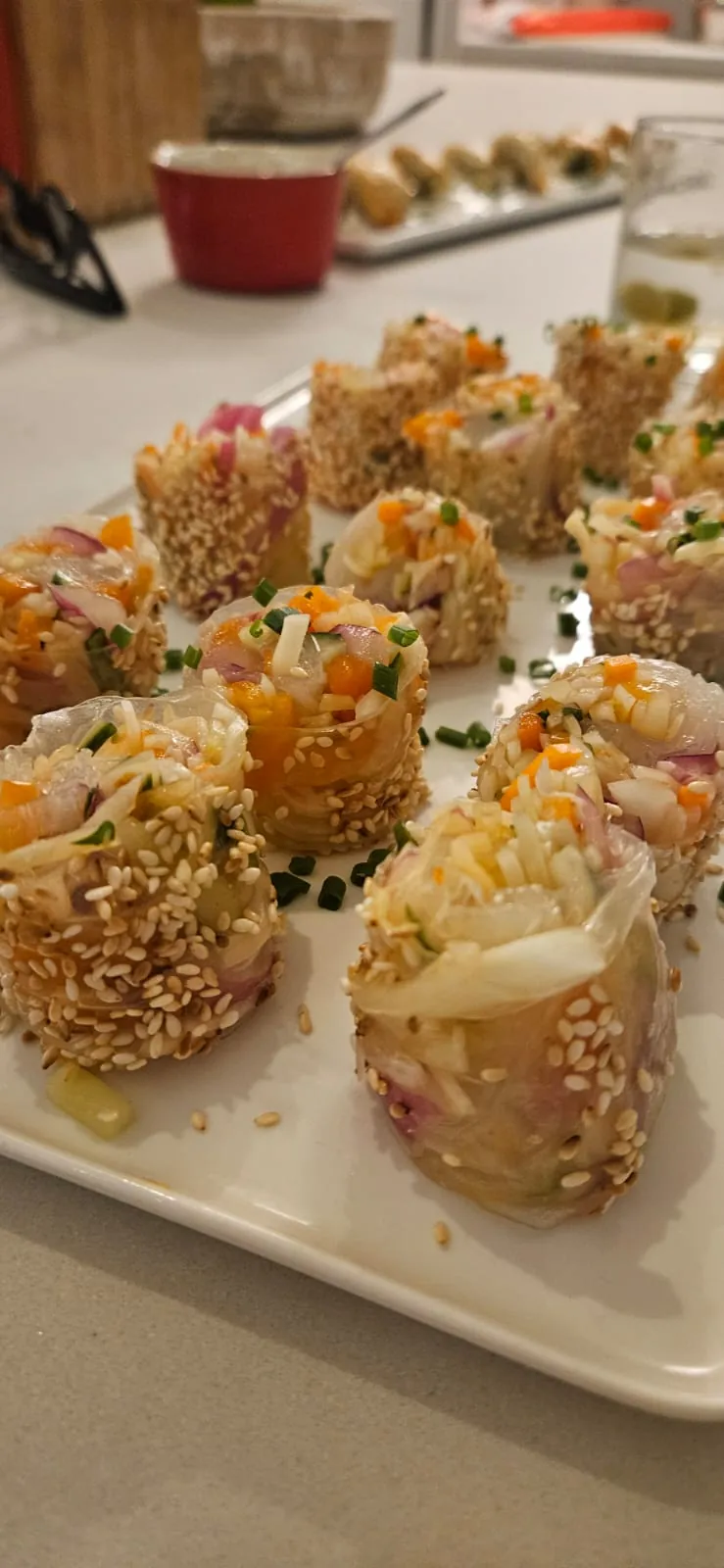Individual bites for a launch