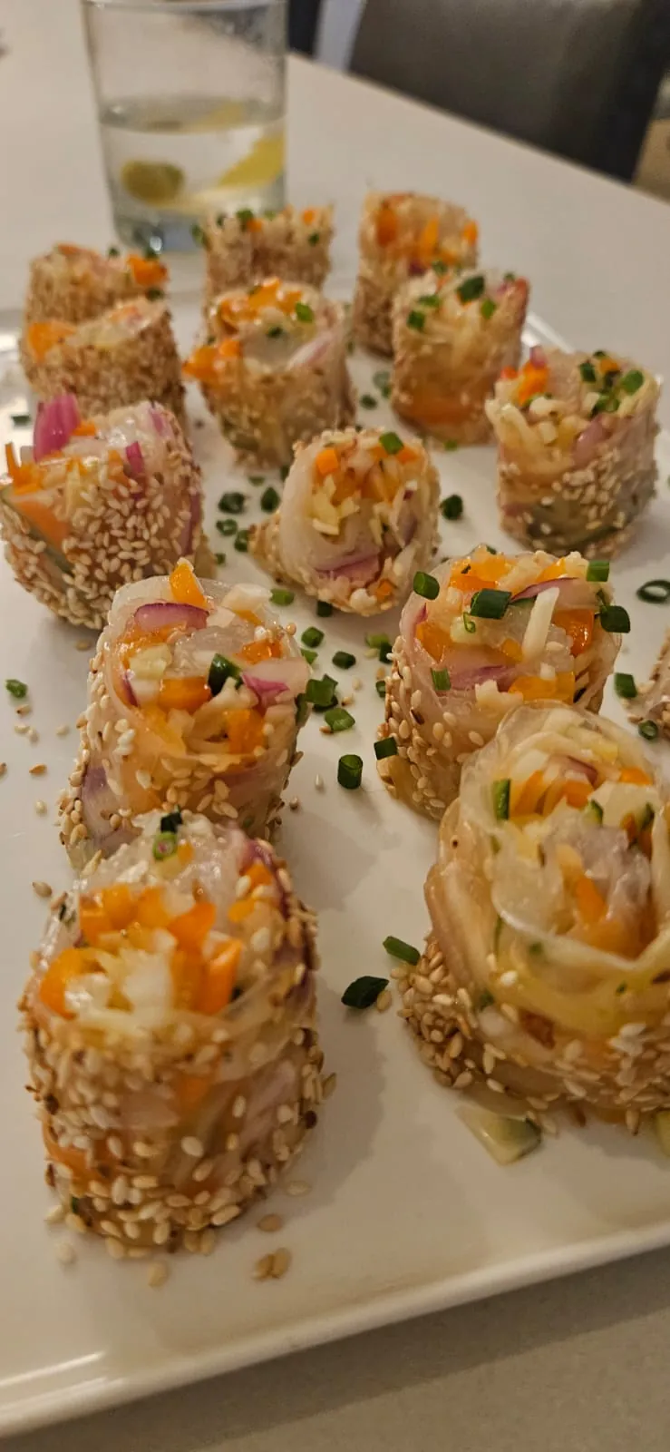 Individual bites for a standing crowd